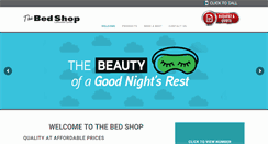 Desktop Screenshot of bedshopfourways.co.za