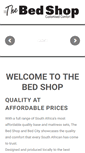 Mobile Screenshot of bedshopfourways.co.za